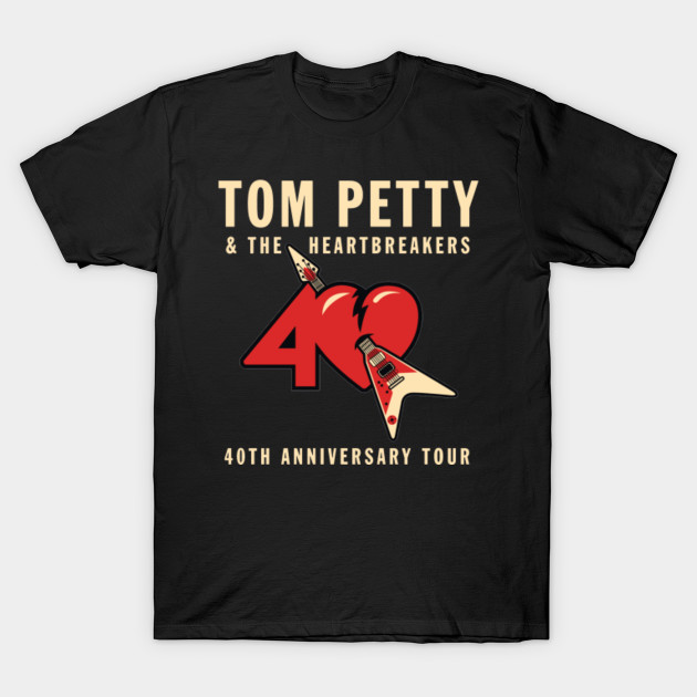 tom petty 40th anniversary tour shirt